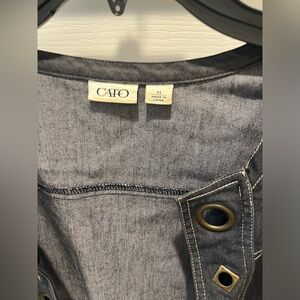 #19 Ladies lightweight denim jacket.